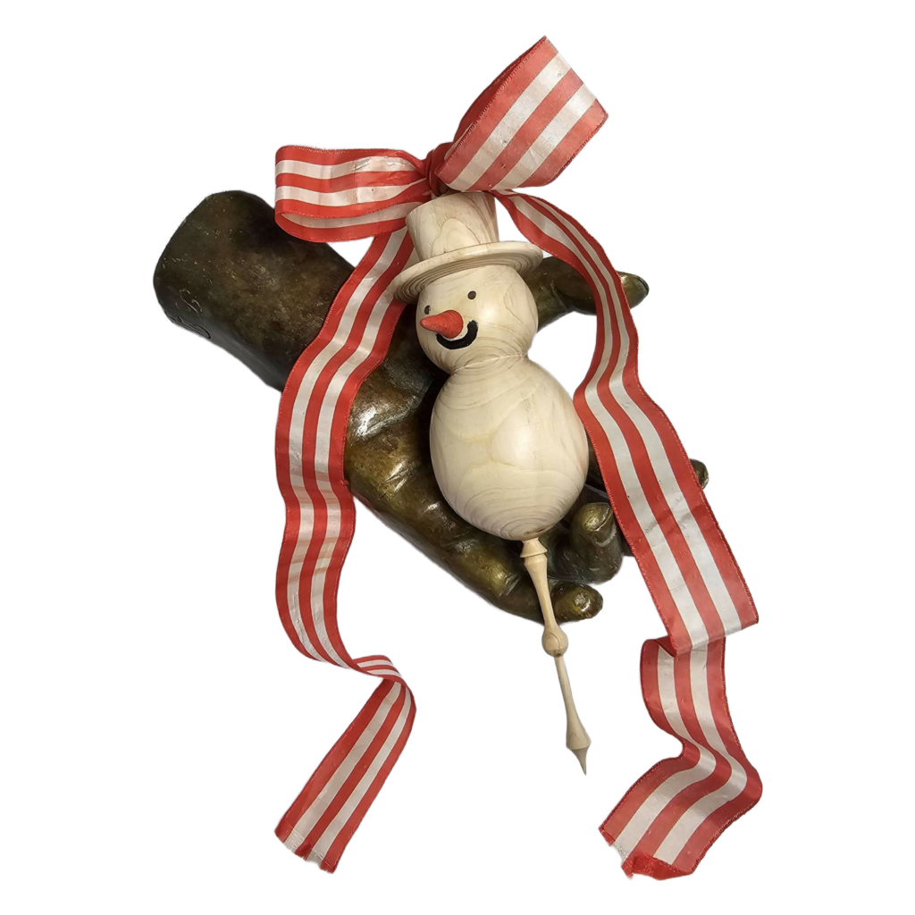 Boule de Noel bonhomme de neige